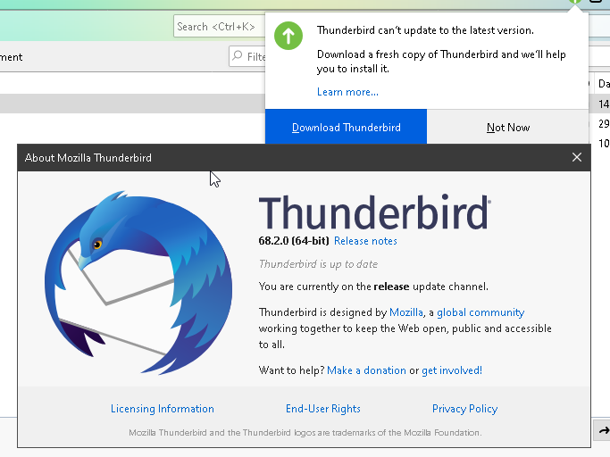 thunderbird email client for windows 7 64 bit